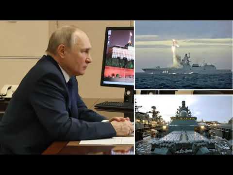 Russia Sends Warship Armed with Hypersonic Cruise Missiles Into Atlantic Ocean After Barracks Attack
