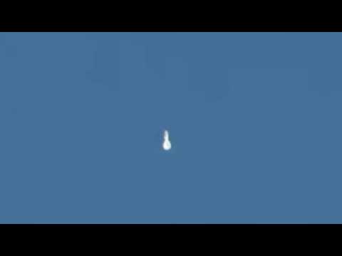 Chinese Spy Balloon SHOT DOWN by US Military Off Carolina Coast