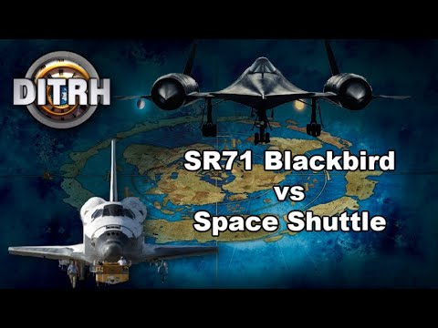 The SR71 Blackbird  vs  The Space Shuttle