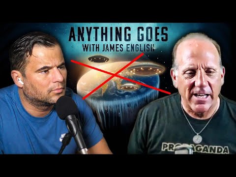 James English  with Flat Earth Dave