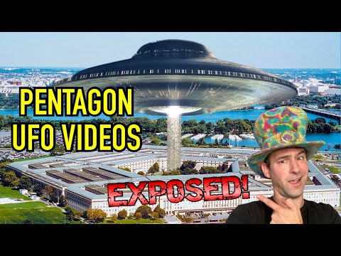 Pentagon Declassified UFO Videos EXPOSED