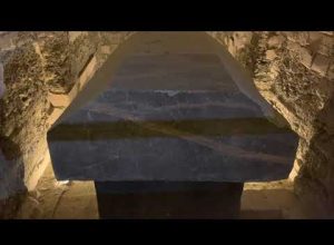 The Megalithic Boxes In The Serapeum At Saqqara In Egypt March 2023