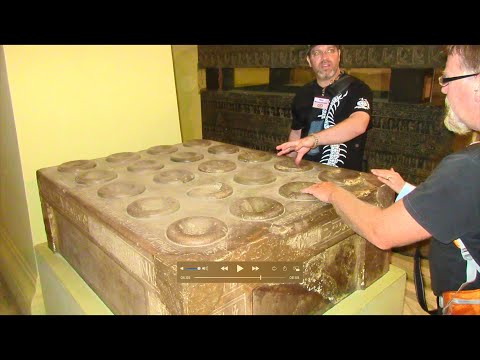 Curious Ancient Stone Objects In The Cairo Museum In Egypt