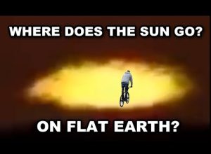 Where does the sun go on Flat Earth?