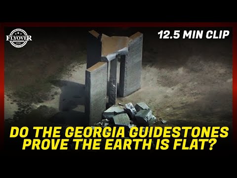 Do The Georgia Guidestones PROVE the Flat Earth –  Dave Weiss   Conspiracy Conversation – Clip