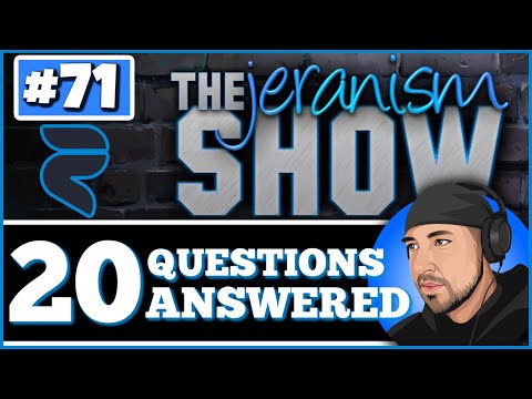 The jeranism Show #71  – 20 Questions Answered! – No Koolaid for Me – 5/5/23