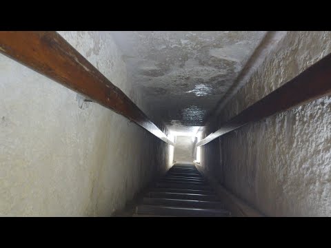 Exploring The Second Pyramid At Giza In Egypt: Outside And Inside