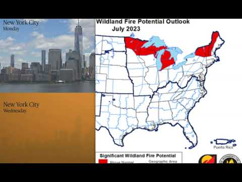 Prepare for Wildfire Risk to Explode to “Above Normal” In Upper Midwest and Northeast US States