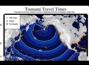 TSUNAMI Warning Issued After Massive M7.2 Earthquake Strikes Off The Coast of Southern Alaska