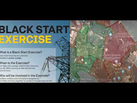 Black Start “Grid Down” Exercise at Fort Riley On July 26th, Rolling Blackout Alert for Pennsylvania