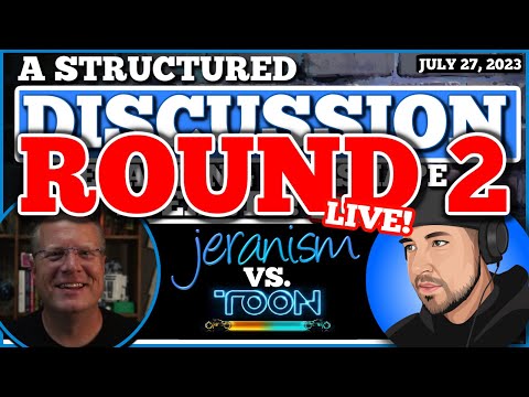 Is The Earth a Globe? – A Structured Discussion ROUND 2 | jeranism vs. MCToon – LIVE – 7/27/23