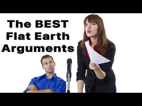 The Best Flat Earth Arguments On The Plane! FED