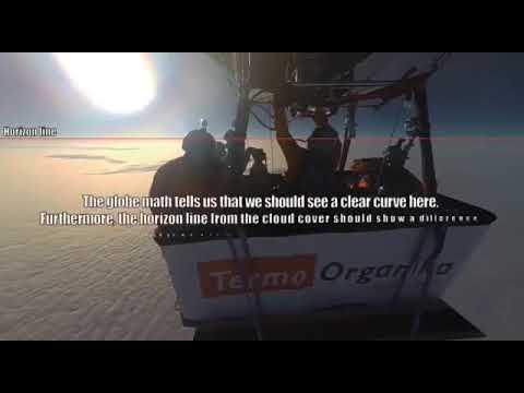 Flat Earth – Balloon ride at 36000 feet ✅