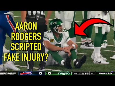 NFL Rigged: Aaron Rodgers Scripted Injury