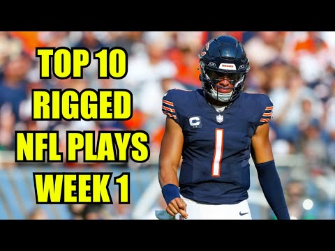 Top 10 Most Rigged NFL Plays (Week 1)