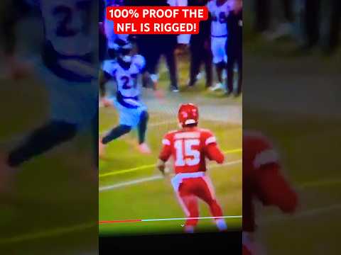 Rigged NFL: Broncos Let Pat Mahomes get 1st Down