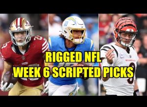 NFL Week 6 Scripted Picks