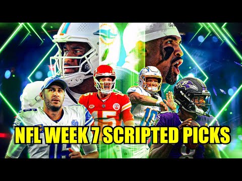 NFL Week 7 Scripted Picks
