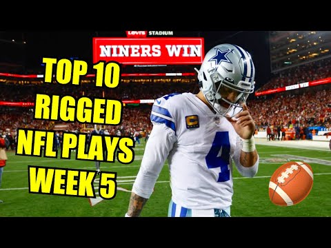 Top 10 Most UNREAL NFL Plays (Week 5)