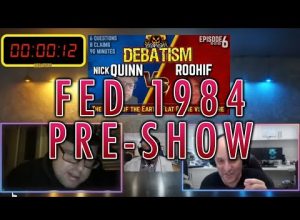 Flat Earth Debate 1984 Pre-Show Roohif Nick & Jeran