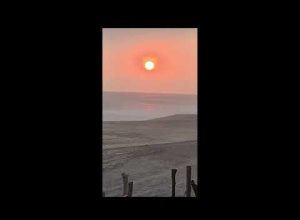 Sun Worship in Mazunte, Oaxaca, Pacific Ocean, Sunsets on the famous Mermejita beach
