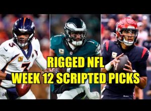 NFL Week 12 Scripted Picks