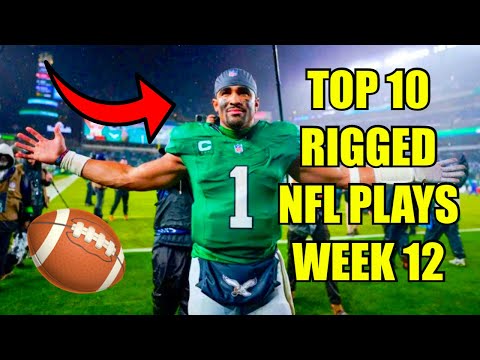 Top 10 Most UNREAL NFL Plays (Week 12)