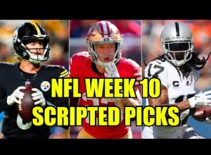 NFL Week 10 Scripted Picks