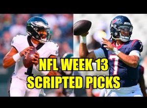 NFL Week 13 Scripted Picks