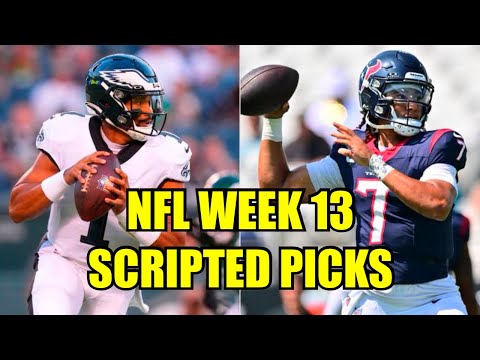 NFL Week 13 Scripted Picks
