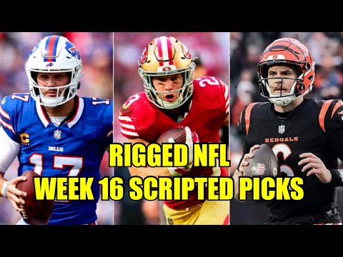 NFL Week 16 Scripted Picks
