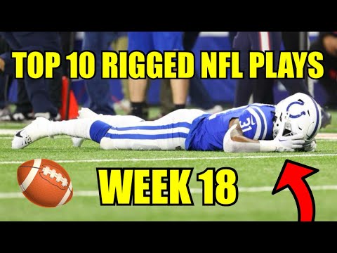 Top 10 Most UNREAL NFL Plays (Week 18)