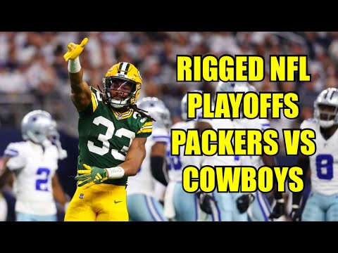NFL Rigged Packers vs Cowboys Scripted Playoff Game