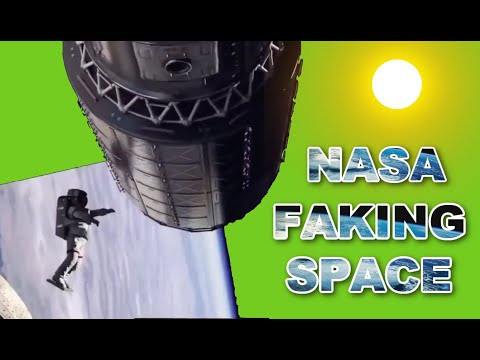 Green Screen your mind into FAKE Space over a Flat Earth