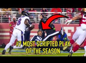 NFL Top 10 Scripted Plays of 2023-2024 | #7 | Ref Causes Safety