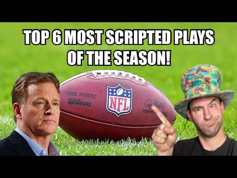 Top 6 Most SCRIPTED NFL Plays of the Season
