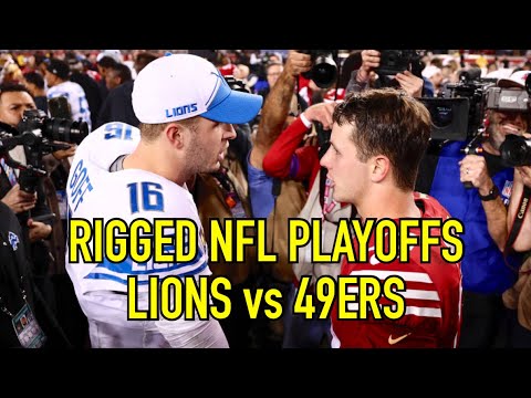 NFL Rigged Lions vs 49ers | NFC Championship | Scripted Breakdown