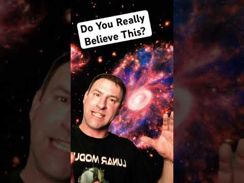 Do You REALLY Believe This?  #galaxy #telescope #nasa #technology