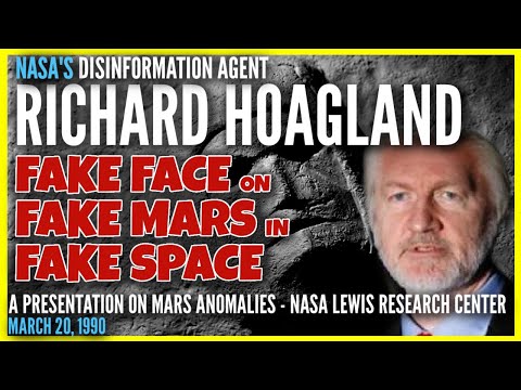 NASA Disinfo Agent Richard Hoagland Gives Mars Presentation March 1990 at NASA Lewis Research Center
