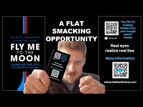 Fly Me To The Moon  –  A Flat Smacking Opportunity! – Flat Earth