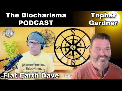 The Biocharisma PODCAST with Topher Gardner  – Flat Earth Dave