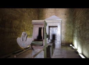 Rare Visit To The Ancient Temple Of Edfu By The Nile In Egypt