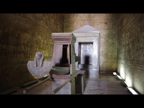 Rare Visit To The Ancient Temple Of Edfu By The Nile In Egypt
