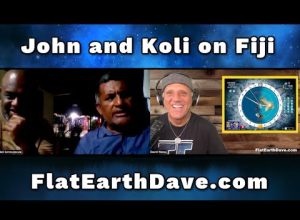 Koli and John form Fiji w Flat Earth Dave
